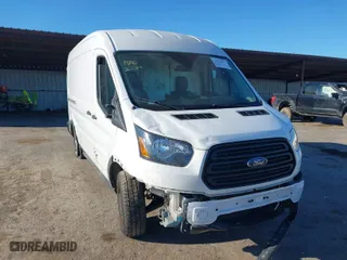 2019 Ford Transit Van with VIN 1FTBW2CM4KKB73013, listed as a IAAI auction lot 41852863 with 96,255 mi miles. Bid and sale history available at carsss.com. Image 6.