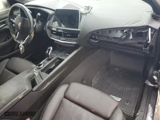 2024 Cadillac CT5-V with VIN 1G6DV5RW0R0130786, listed as a Copart auction lot 46894525 with 0 mi miles and Salvage Title. Bid and sale history available at carsss.com. Image 8.