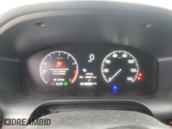 2024 Honda HR-V Sport with VIN 3CZRZ2H57RM746426, listed as a Copart auction lot 43810435 with 9,857 mi miles and Salvage Title. Bid and sale history available at carsss.com. Image 9.