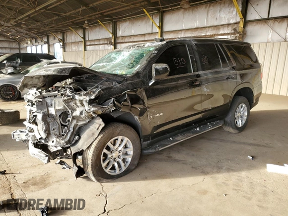 2021 Chevrolet Tahoe LT with VIN 1GNSCNKD6MR234195, listed as a Copart auction lot 43802165 with 67,511 mi miles and Salvage title. Bid and sale history available at DreamBid. Image 1.