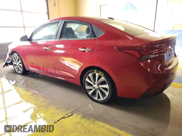 2018 Hyundai Accent Limited with VIN 3KPC34A36JE027250, listed as a Copart auction lot 88979685 with 181,704 mi miles and Clean Title. Bid and sale history available at carsss.com. Image 2.