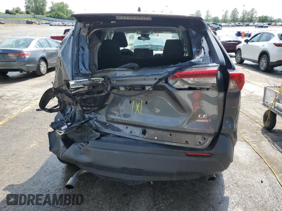 2019 Toyota RAV4 LE с VIN 2T3F1RFV1KC019526, выставлен на аукционе Copart как лот 57163305 с пробегом 121 635 миль миль и Списание • Salvage title. История ставок и продаж доступна на DreamBid. Изображение 6.