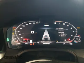 2021 BMW M4 Competition with VIN WBS33AZ09MCG53536, listed as a Copart auction lot 80119524 with 23,494 mi miles and Salvage Title. Bid and sale history available at carsss.com. Image 9.