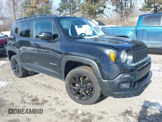 2016 Jeep Renegade Latitude with VIN ZACCJBBT8GPD00919, listed as a IAAI auction lot 41379627 with 104,791 mi miles. Bid and sale history available at carsss.com. Image 1.