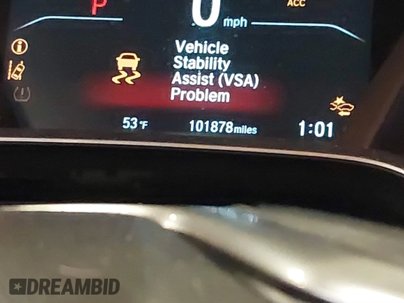 2018 Honda CR-V Touring with VIN 2HKRW2H91JH634457, listed as a IAAI auction lot 41697658 with 101,878 mi miles. Bid and sale history available at carsss.com. Image 16.