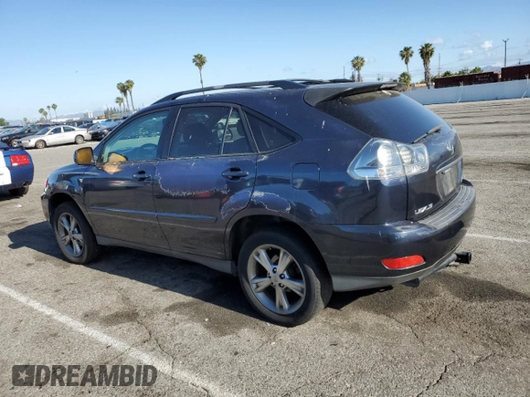 2006 Lexus RX 400h with VIN JTJHW31U562001448, listed as a Copart auction lot 56974445 with 196,038 mi miles and Clean Title. Bid and sale history available at DreamBid. Image 2.