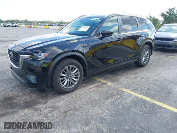 2024 Mazda CX-90 3.3 Turbo Select with VIN JM3KKAHD3R1120566, listed as a IAAI auction lot 42143751 with 5,287 mi miles. Bid and sale history available at carsss.com. Image 17.
