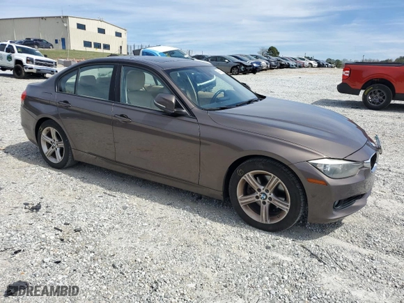 2014 BMW 3 Series 328i with VIN WBA3A5C55EF605762, listed as a Copart auction lot 49843615 with 99,299 mi miles and Salvage Title. Bid and sale history available at carsss.com. Image 4.