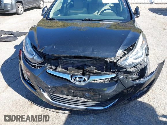 2016 Hyundai Elantra SE with VIN 5NPDH4AE8GH778894, listed as a IAAI auction lot 40587250 with 91,274 mi miles and . Bid and sale history available at DreamBid. Image 6.