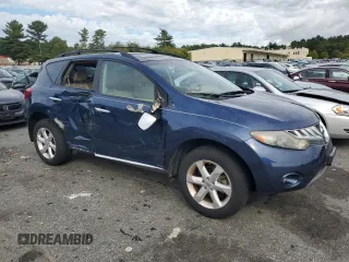 2010 Nissan Murano S with VIN JN8AZ1MU1AW000217, listed as a Copart auction lot 73168594 with 156,643 mi miles and Salvage Title. Bid and sale history available at carsss.com. Image 4.