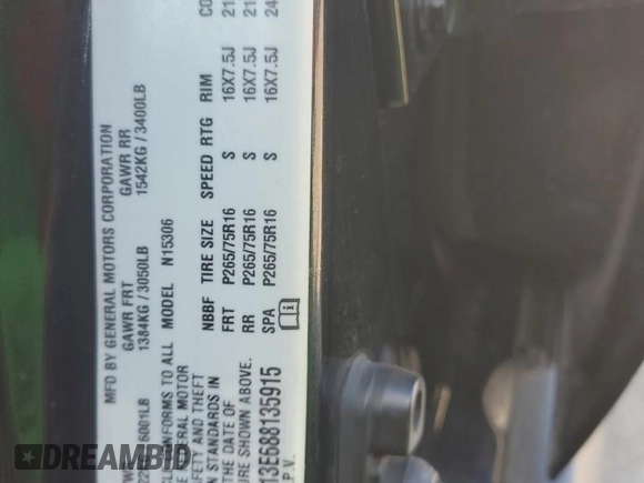 2008 Hummer H3 SUV with VIN 5GTEN13E688135915, listed as a Copart auction lot 70292354 with 221,773 mi miles and Salvage Title. Bid and sale history available at carsss.com. Image 14.
