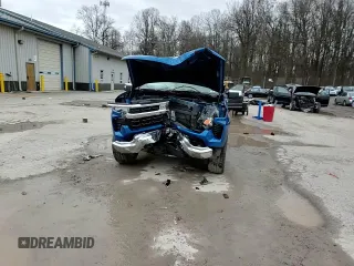2022 Chevrolet Silverado 1500 LT with VIN 3GCUDDEDXNG595743, listed as a Copart auction lot 84348264 with Not Provided miles and Salvage Title. Bid and sale history available at DreamBid. Image 13.