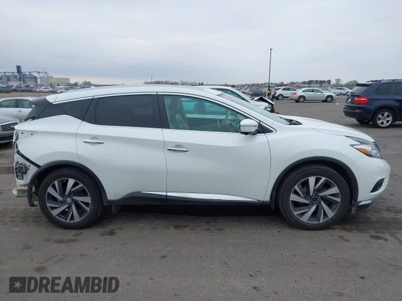 2015 Nissan Murano SV z VIN 5N1AZ2MH1FN264230, wystawiony jako IAAI lot #41706849 z przebiegiem 232 718 mil mil oraz . Historia ofert i sprzedaży dostępna na DreamBid. Obrazek 14.