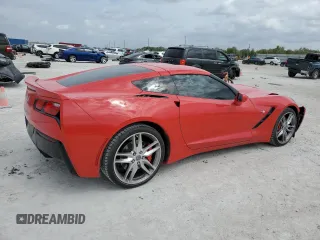 2016 Chevrolet Corvette Z51 2LT z VIN 1G1YK2D72G5117987, wystawiony jako Copart lot #47851905 z przebiegiem 20 942 mil mil oraz Szkoda całkowita • Salvage title. Historia ofert i sprzedaży dostępna na DreamBid. Obrazek 3.