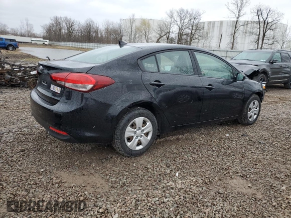 2018 Kia Forte LX with VIN 3KPFK4A74JE272888, listed as a Copart auction lot 52780255 with 40,228 mi miles and Salvage Title. Bid and sale history available at carsss.com. Image 3.
