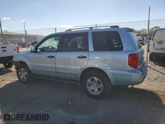 2003 Honda Pilot EX with VIN 2HKYF18493H587563, listed as a Copart auction lot 54897205 with 120,408 mi miles and Salvage Title. Bid and sale history available at carsss.com. Image 2.