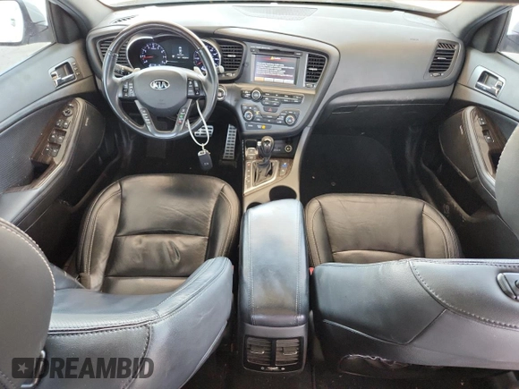 2013 Kia Optima SX with VIN 5XXGR4A67DG205852, listed as a Copart auction lot 59938975 with 190,329 mi miles and Salvage title. Bid and sale history available at DreamBid. Image 8.