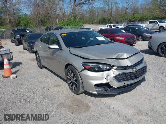 2016 Chevrolet Malibu LT with VIN 1G1ZF5SX6GF194658, listed as a IAAI auction lot 42059642 with 112,389 mi miles and . Bid and sale history available at DreamBid. Image 1.