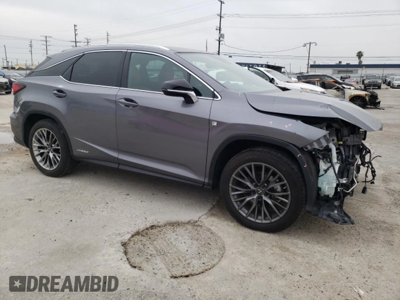 2021 Lexus RX with VIN 2T2YGMDA0MC068816, listed as a Copart auction lot 44588654 with 30,106 mi miles. Bid and sale history available at carsss.com. Image 4.