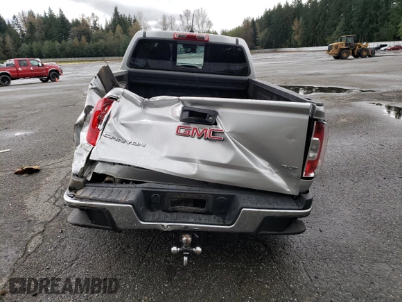 2018 GMC Canyon 4WD SLT with VIN 1GTP6DE14J1119364, listed as a Copart auction lot 72979754 with 0 mi miles and Salvage Title. Bid and sale history available at carsss.com. Image 6.