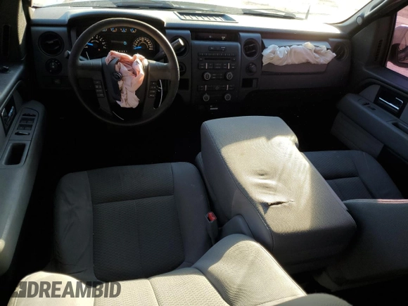 2014 Ford F-150 XL with VIN 1FTEW1CM7EFB74354, listed as a Copart auction lot 43345405 with 119,357 mi miles and Non Repairable. Bid and sale history available at carsss.com. Image 8.