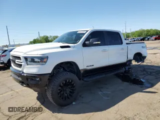 2022 Ram 1500 Big Horn with VIN 1C6SRFFT1NN320531, listed as a Copart auction lot 57347105 with 19,683 mi miles and Clean title. Bid and sale history available at DreamBid. Image 1.