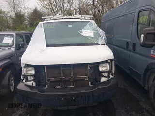 2015 Chevrolet Express Cargo Van with VIN 1GCWGFCF6F1152795, listed as a IAAI auction lot 41912147 with 101,265 mi miles. Bid and sale history available at carsss.com. Image 13.