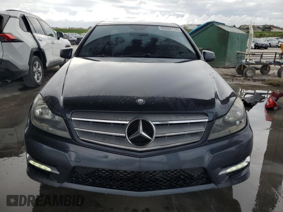 2013 Mercedes-Benz C 250 Sport with VIN WDDGF4HBXDA787894, listed as a Copart auction lot 85084134 with 148,723 mi miles and Salvage Title. Bid and sale history available at DreamBid. Image 5.