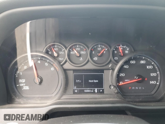 2023 Chevrolet Silverado 1500 Work Truck with VIN 3GCNAAEK6PG353481, listed as a Copart auction lot 49649735 with 102,903 mi miles and Clean Title. Bid and sale history available at carsss.com. Image 9.