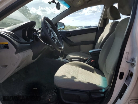2010 Kia Forte EX with VIN KNAFU4A21A5053314, listed as a Copart auction lot 50621285 with 138,206 mi miles and Salvage Title. Bid and sale history available at carsss.com. Image 7.