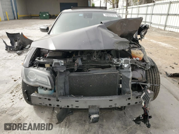 2016 Chrysler 300 with VIN 2C3CCABT0GH261219, listed as a Copart auction lot 49697475 with 114,100 mi miles and Salvage Title. Bid and sale history available at carsss.com. Image 5.