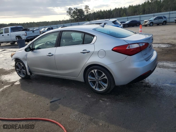 2016 Kia Forte EX with VIN KNAFZ4A83G5550895, listed as a Copart auction lot 43206375 with 137,857 mi miles and Salvage Title. Bid and sale history available at carsss.com. Image 2.