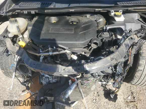 2019 Ford Escape Titanium with VIN 1FMCU0J99KUB10731, listed as a Copart auction lot 53433825 with 152,280 mi miles and Salvage title. Bid and sale history available at DreamBid. Image 13.