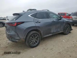 2022 Lexus NX with VIN JTJAGCEZ6N5003825, listed as a Copart auction lot 43038805 with 6,687 mi miles and Salvage Title. Bid and sale history available at carsss.com. Image 3.