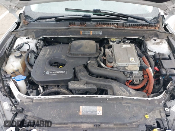 2015 Ford Fusion S Hybrid with VIN 3FA6P0UU2FR283244, listed as a IAAI auction lot 41740108 with 141,739 mi miles. Bid and sale history available at carsss.com. Image 10.