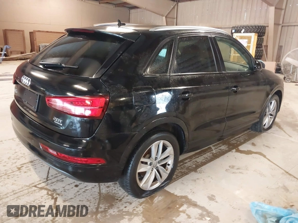 2017 Audi Q3 Premium with VIN WA1ECCFS3HR015665, listed as a IAAI auction lot 42080113 with 142,149 mi miles and . Bid and sale history available at DreamBid. Image 4.