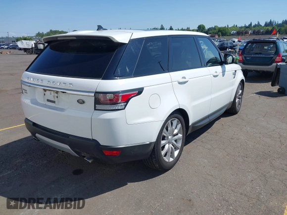 2016 Land Rover Range Rover Sport HSE with VIN SALWR2KF5GA560364, listed as a IAAI auction lot 42192408 with 137,093 mi miles and . Bid and sale history available at DreamBid. Image 4.