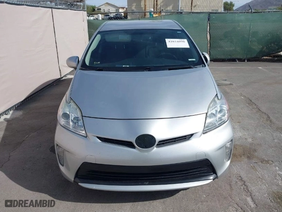 2013 Toyota Prius One with VIN JTDKN3DU9D1693692, listed as a IAAI auction lot 42034098 with 274,459 mi miles. Bid and sale history available at carsss.com. Image 12.