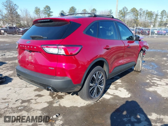 2021 Ford Escape SE Hybrid with VIN 1FMCU9BZ2MUB13234, listed as a IAAI auction lot 41271112 with 49,663 mi miles and . Bid and sale history available at DreamBid. Image 4.