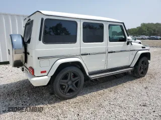 2016 Mercedes-Benz G-Class G 63 AMG with VIN WDCYC7DF2GX259909, listed as a Copart auction lot 66859254 with 73,368 mi miles and Salvage Title. Bid and sale history available at carsss.com. Image 3.
