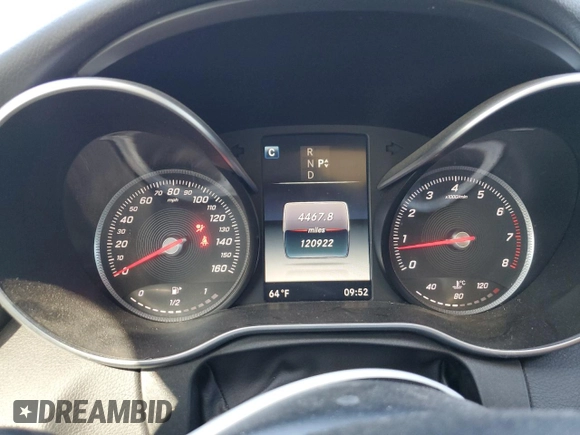 2017 Mercedes-Benz C 300 с VIN 55SWF4KB0HU192174, выставлен на аукционе Copart как лот 54015395 с пробегом 120 922 миль миль и Списание • Salvage title. История ставок и продаж доступна на DreamBid. Изображение 9.