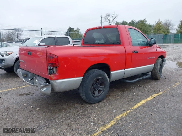 2003 Dodge Ram 1500 ST with VIN 1D7HA16K93J602351, listed as a IAAI auction lot 41494704 with 159,216 mi miles. Bid and sale history available at carsss.com. Image 4.