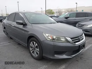 2014 Honda Accord LX z VIN 1HGCR2F31EA182813, wystawiony jako IAAI lot #41792033 z przebiegiem 97 855 mil mil oraz . Historia ofert i sprzedaży dostępna na DreamBid. Obrazek 1.
