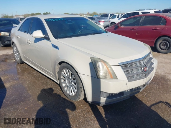 2010 Cadillac CTS Luxury with VIN 1G6DE5EG6A0123909, listed as a IAAI auction lot 41816371 with 280,452 mi miles. Bid and sale history available at carsss.com. Image 1.