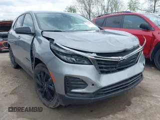 2023 Chevrolet Equinox LS with VIN 3GNAXHEG3PL157644, listed as a IAAI auction lot 42126834 with 18,942 mi miles and . Bid and sale history available at DreamBid. Image 1.