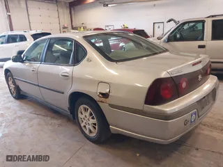 2002 Chevrolet Impala with VIN 2G1WF52E329219969, listed as a IAAI auction lot 41958050 with 231,236 mi miles. Bid and sale history available at carsss.com. Image 3.