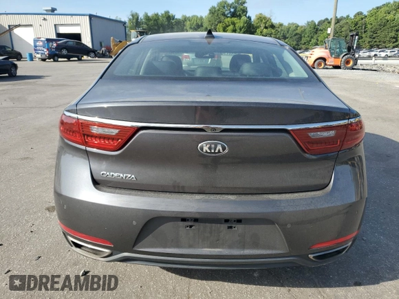 2017 Kia Cadenza Premium z VIN KNALC4J19H5080624, wystawiony jako Copart lot #59275114 z przebiegiem 60 687 mil mil oraz Szkody całkowita. Historia ofert i sprzedaży dostępna na DreamBid. Obrazek 6.