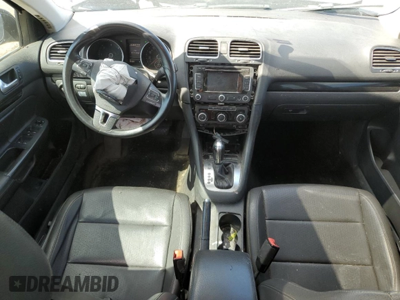 2014 Volkswagen Jetta TDI w/Sunroof & Nav with VIN 3VWPL7AJ0EM602906, listed as a Copart auction lot 57613585 with 81,597 mi miles and Salvage title. Bid and sale history available at DreamBid. Image 8.