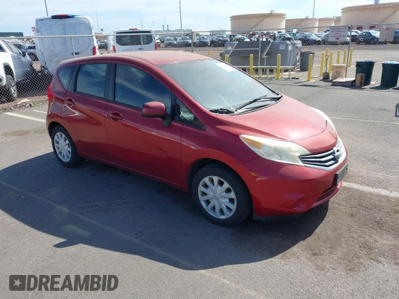 2014 Nissan Note SV with VIN 3N1CE2CP2EL394424, listed as a IAAI auction lot 41370421 with 102,988 mi miles and . Bid and sale history available at DreamBid. Image 1.