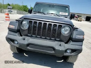 2024 Jeep Wrangler Sport S with VIN 1C4PJXDN4RW102311, listed as a Copart auction lot 56407235 with 23,851 mi miles and Salvage title. Bid and sale history available at DreamBid. Image 14.